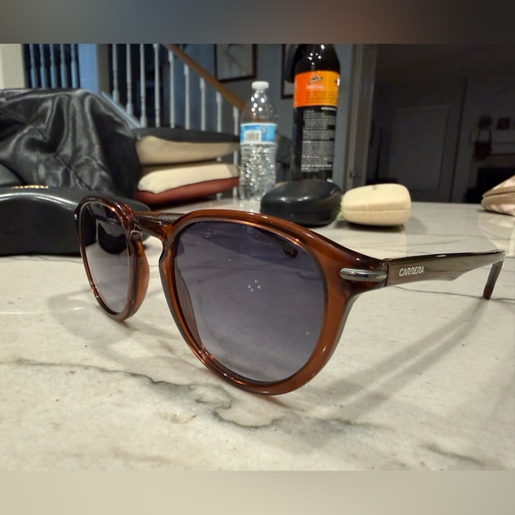 Carrera 277/S sunglasses transparent brown frame grey gradient plastic lenses - Picture 12 of 16